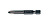 Бита крестовая E6,3 PH 1*50, 2 шт в блистере, серия Industrial Felo