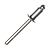 Заклепка вытяжная потай борт 4,8х10 St/St FIXIT