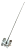 Миксер d90 мм 450 мм для краски DECOR