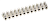 Зажим винтовой ЗВИ-20, полиэтилен 4,0-10,0 мм2, 12пар TDM