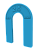 Подкова многоразовая 2,5 мм 50 штук DECOR