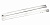 Направляющие роликовые DS 03W.1/500 (белые) BOYARD