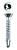 Саморез флюгель Daxmer 4,8х38 цинк